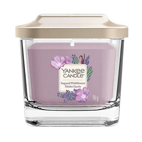 Yankee Candle Aromatická svíčka malá hranatá Sugared Wildflowers  96 g