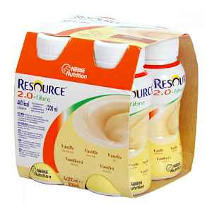RESOURCE 2,0 KCAL FIBRE VANILKOVÝ 4X200 ML perorální SOL 4X200ML