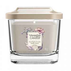 Yankee Candle Aromatická svíčka malá hranatá Sunlight Sands 96 g