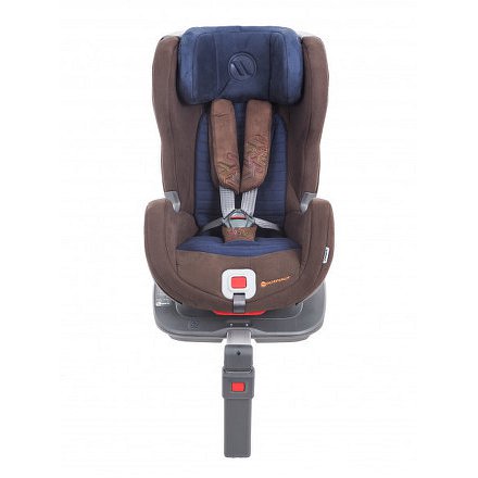 Autosedačka ISOFIX GLIDER 2 SOFTY (9-25) 2018 hnědá / modrá