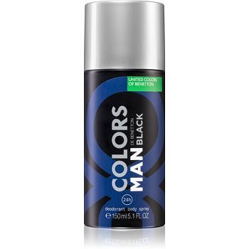 Benetton Colors de Benetton Man Black deospray pro muže 150 ml