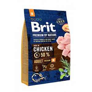 Brit Premium Dog By Nature Adult M 3kg