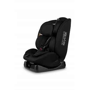 Caretero Dětská autosedačka Mundi i-Size, černá, 40–150 cm