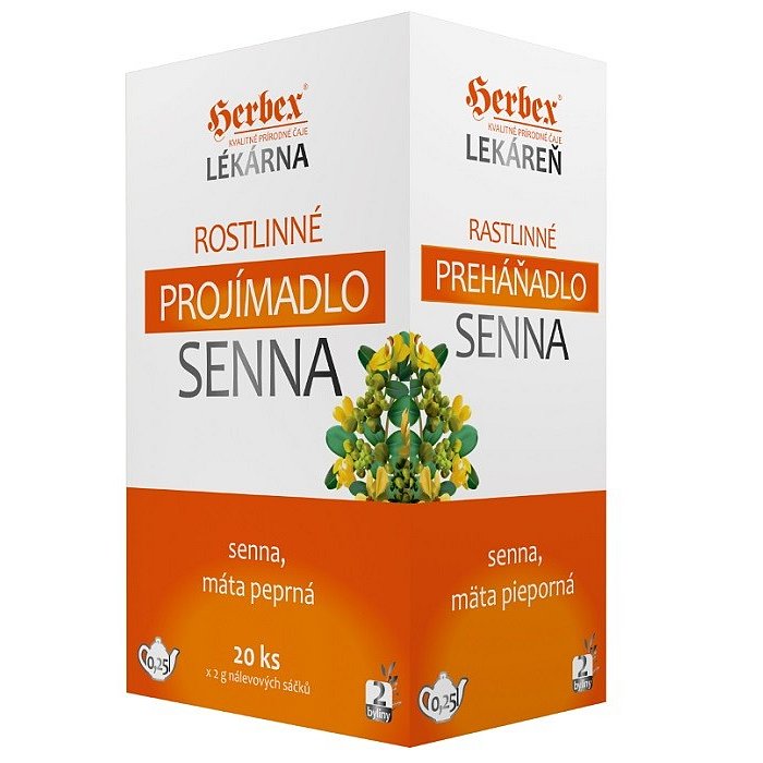 HERBEX lékárna Rostlin.projímadlo SENNA n.s.20x2g