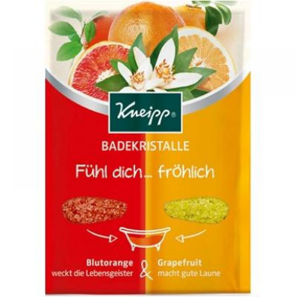 KNEIPP® Sůl do koupele MIX červený pomeranč a grapefruit 80 g