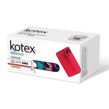 KOTEX Tampony Ultra Sorb Super 32ks