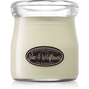 Milkhouse Candle Co. Creamery Lilac & Wildflowers vonná svíčka 142 g Cream Jar