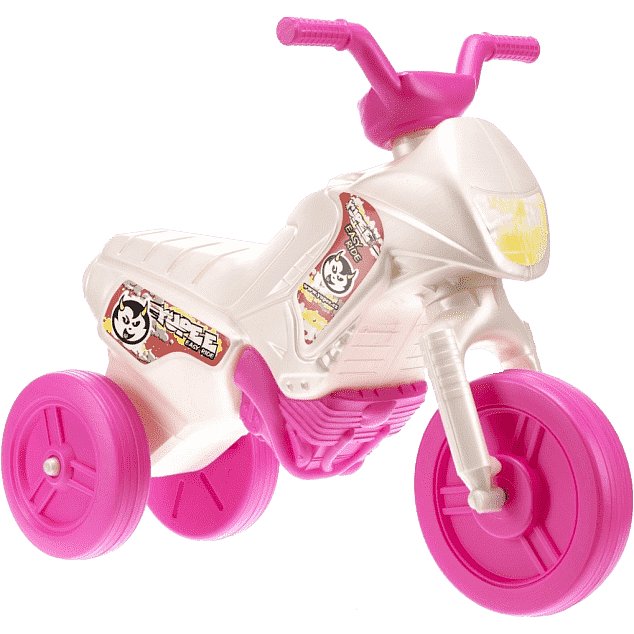 TEDDIES Odrážedlo Enduro Yupee bílé, malé