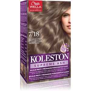 Wella Koleston Supreme barva na vlasy odstín 7/18 Illuminated Medium Pearl Blonde 100 ml