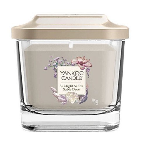 Yankee Candle Aromatická svíčka malá hranatá Sunlight Sands 96 g