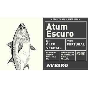 Aveiro Tmavé maso z tuňáka v rostlinném oleji 120 g