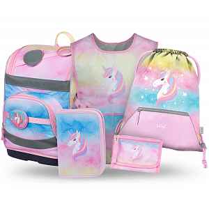 Baagl SET 5 Zippy Plus Rainbow Unicorn