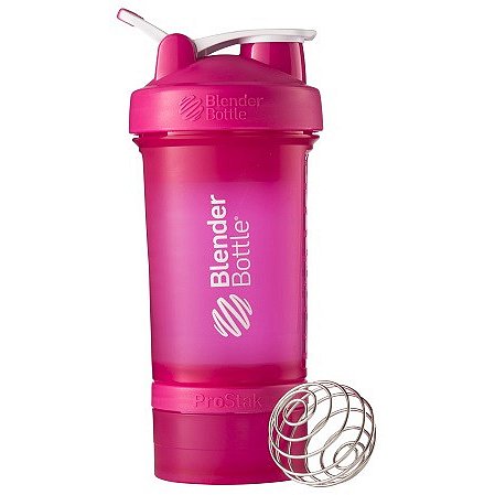 Blender Bottle Šejkr ProStak 450ml růžová