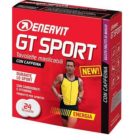 Enervit GT Sport lesní plody s kofeinem 24tbl.