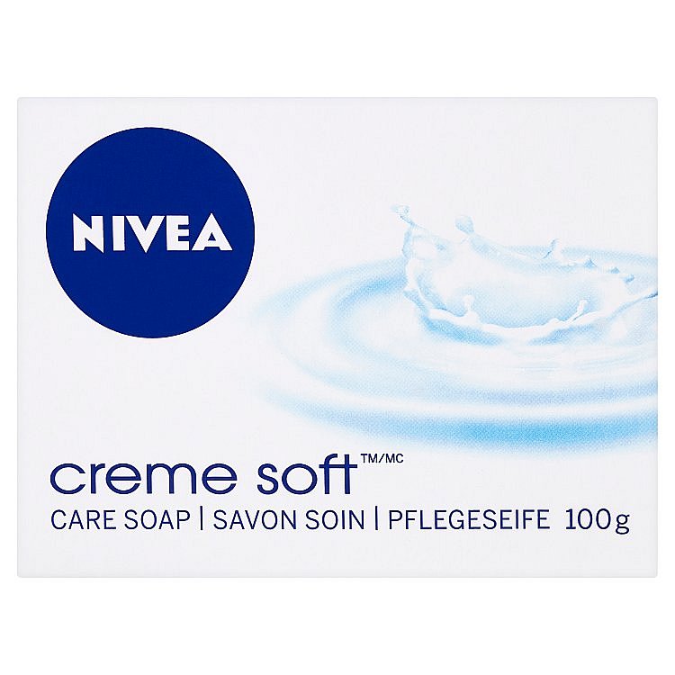 Nivea Creme Soft pečující krémové mýdlo 100 g