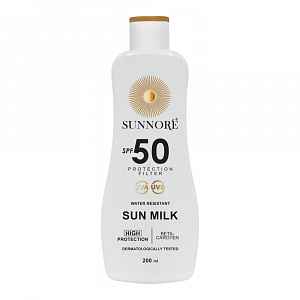 SUNNORÉ Sun milk SPF 50 opalovací mléko 200 ml