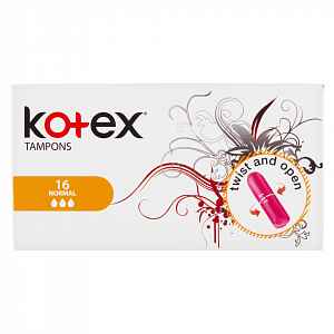 KOTEX Tampony Normal 16ks