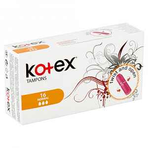 KOTEX Tampony Normal 16ks