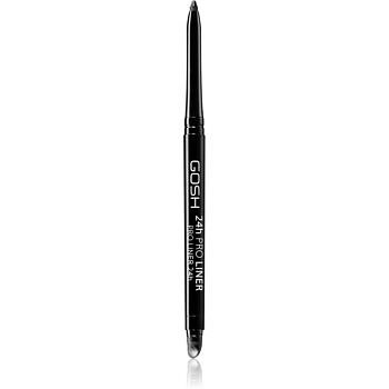 Gosh 24H Pro dlouhotrvající tužka na oči odstín 001 Black 0,35 g