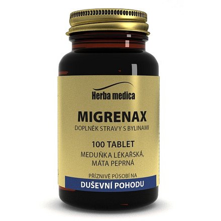 Herba medica Migrenax 100 tbl.