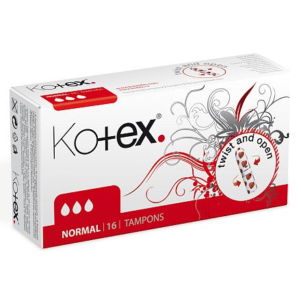 KOTEX Tampony Normal 16ks