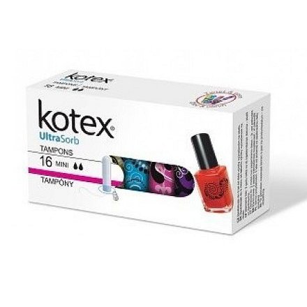 KOTEX Tampony Ultra Sorb Mini 16ks