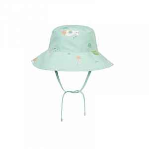 Saro Baby oboustranný klobouček s UV ochranou (6-18m) Jellyfish
