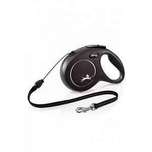 Vodítko Flexi Classic New M Lanko 8m/20kg černá