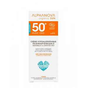 Alphanova SUN BIO Opalovací krém na obličej SPF50+ 50 g