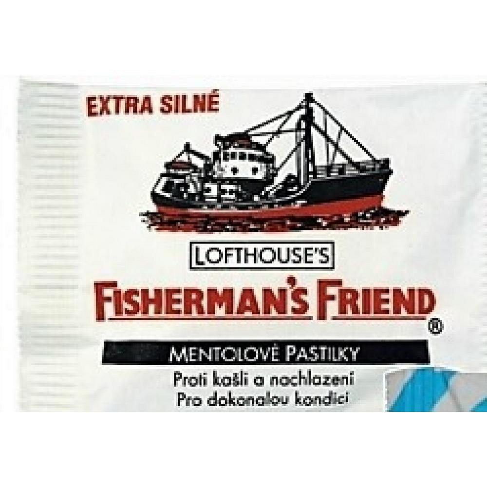 Fishermans friend bonbóny orig.extra sil.25g bílé