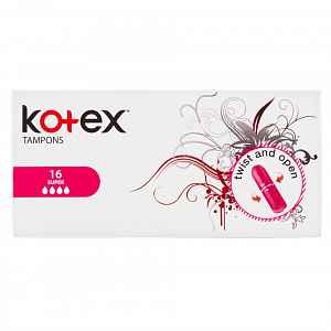 KOTEX Tampony Super 16ks