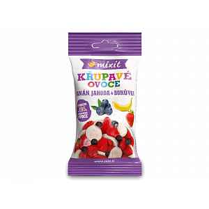 Mixit Křupavé Ovoce Do Kapsy - Křupavý Banán, Jahoda, Borůvka 23 G