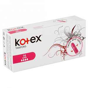 KOTEX Tampony Super 16ks