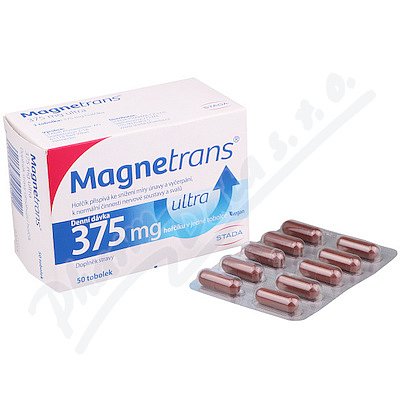 MAGNETRANS ultra 375mg 50 tobolek - II. jakost
