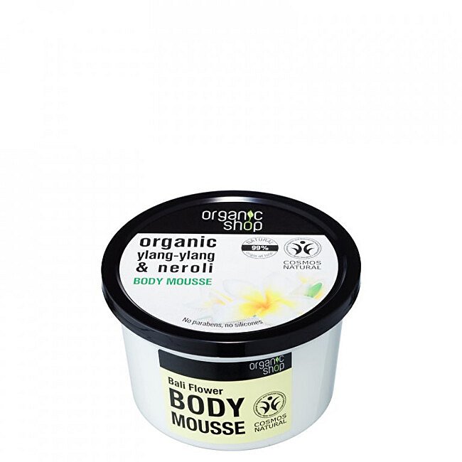 Organic Shop Tělová pěna Květiny z Bali (Body Mousse)  250 ml