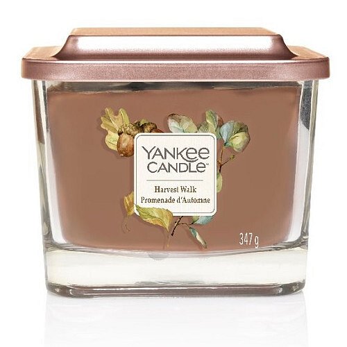 Yankee Candle Aromatická svíčka střední hranatá Harvest Walk  347 g