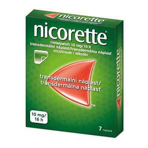 Nicorette Invisipatch 10 mg/16 h transdermální náplast 7 ks