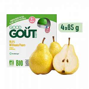 GOOD GOUT BIO Hruška 4x85 g