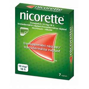 Nicorette Invisipatch 10 mg/16 h transdermální náplast 7 ks