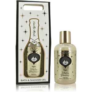 Accentra Winter Glamour Bath & Shower Gel sprchový gel v dárkovém balení s vůní Vanilla & Musk 180 ml