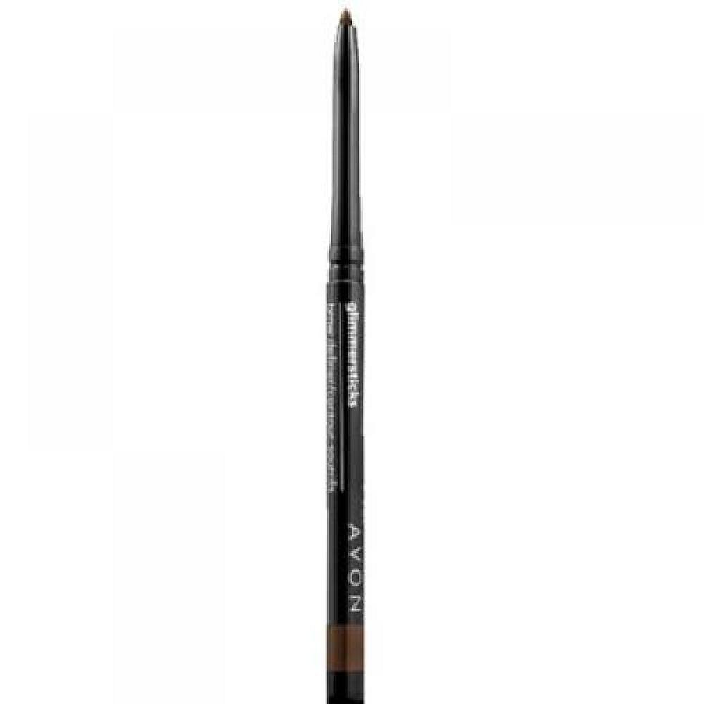 Avon Glimmerstick Eye Liner tužka na oči Cosmic Brown 0,28 g