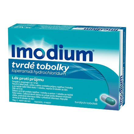 Imodium perorální orální tobolky tvrdá 8 x 2 mg