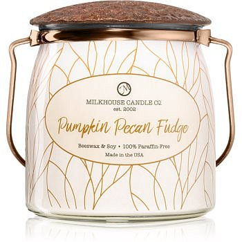 Milkhouse Candle Co. Creamery Pumpkin Pecan Fudge vonná svíčka Butter Jar 454 g