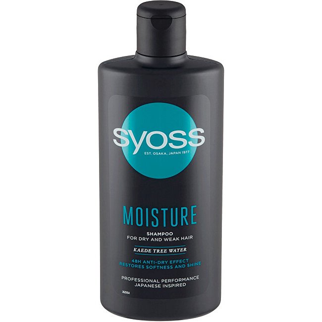 Syoss Hydratační šampon pro suché a slabé vlasy Moisture (Shampoo) 440 ml