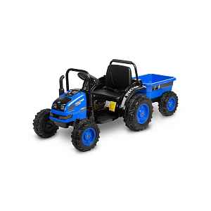Toyz Aku zahradní traktor pro děti, modrý