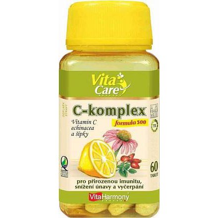 VitaHarmony C-komplex 500mg tbl.60+ech.+šíp