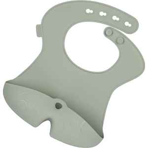 b.box Silicone Bib bryndák Sage 4m+ 1 ks