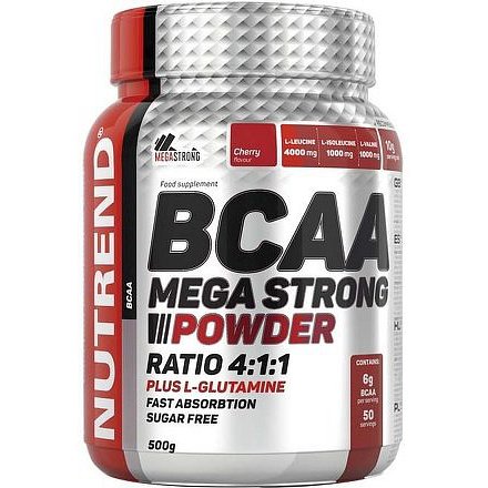 BCAA Mega Strong Powder, 500g, Cherry