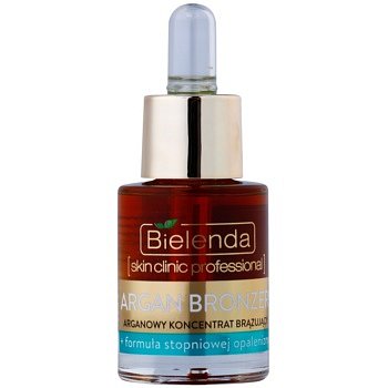 Bielenda Skin Clinic Professional Argan Bronzer samoopalovací olej na obličej 15 ml