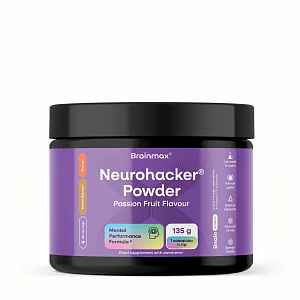 BrainMax Neurohacker® Powder, Passion Fruit, 135 g